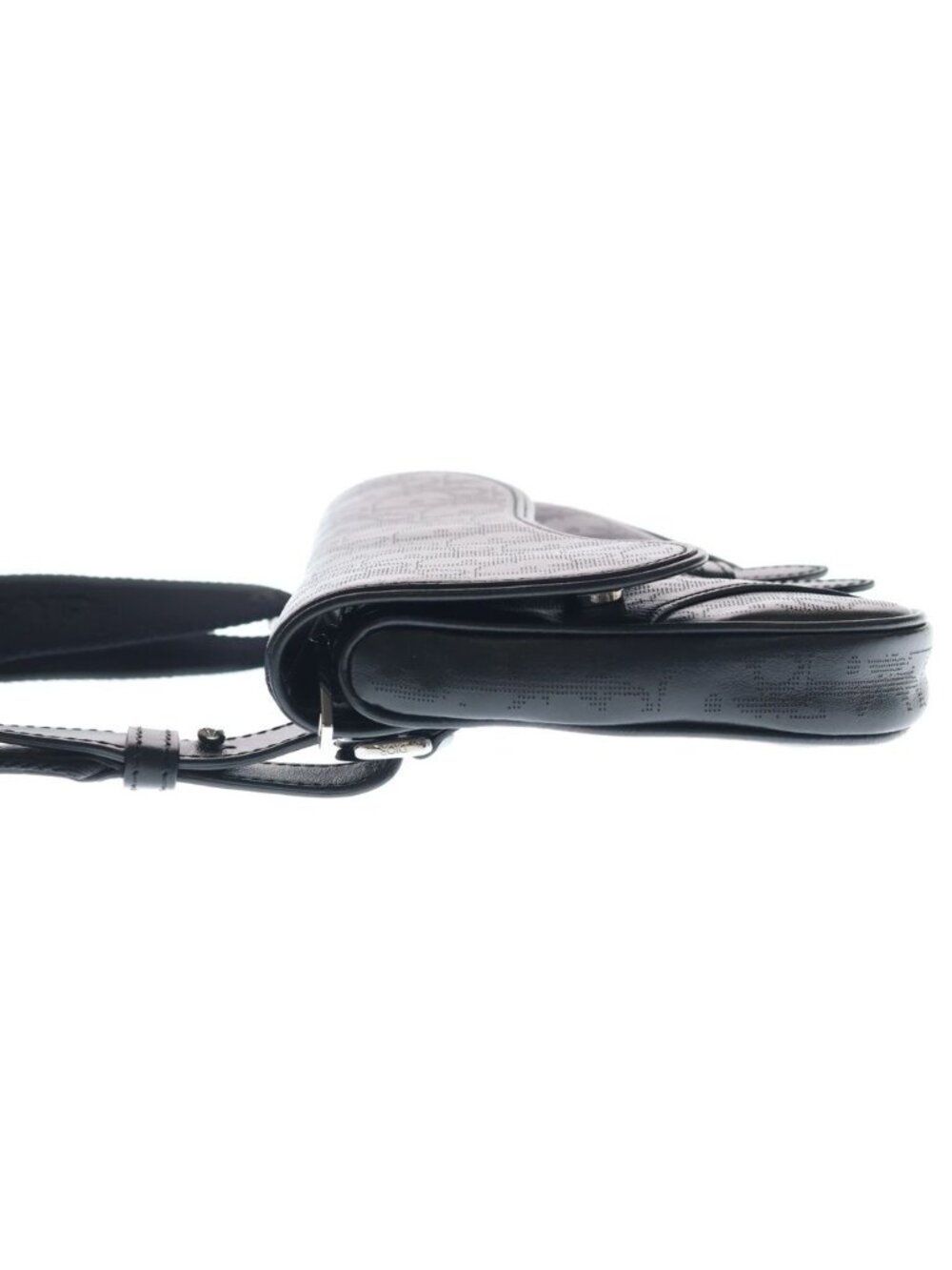 Dior Oblique Saddle Belt Bag Black - Picture 3 of 6